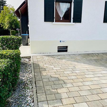 Kleine Ein Zimmer Wohnung Mit Gartenanlage ザーレム エクステリア 写真