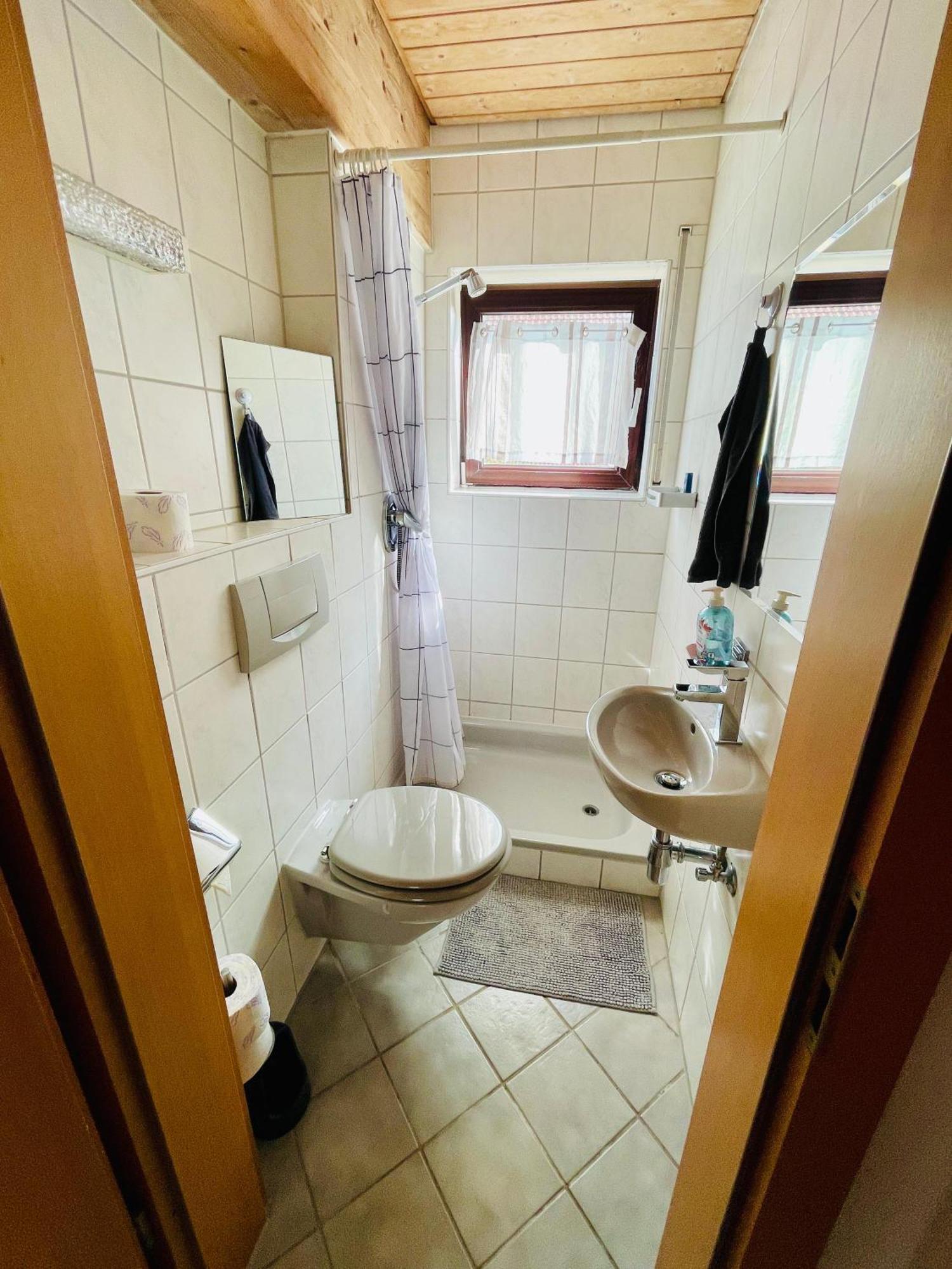 Kleine Ein Zimmer Wohnung Mit Gartenanlage ザーレム エクステリア 写真